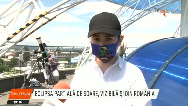 Eclipsa parțială de soare, vizibilă și din România