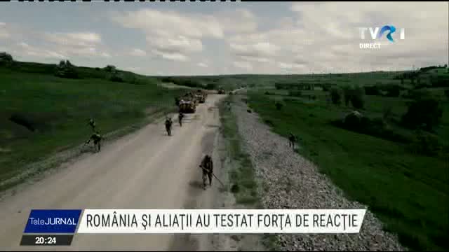 Romania si aliatii testeaza forta de reactie