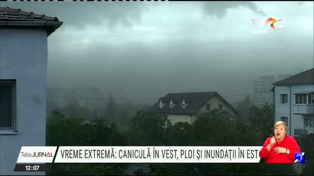 Vreme extrema in Romania