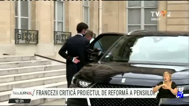 Francezii critică reforma pensiilor