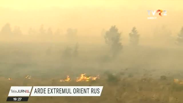 Incendii în Orientul Extrem Rus