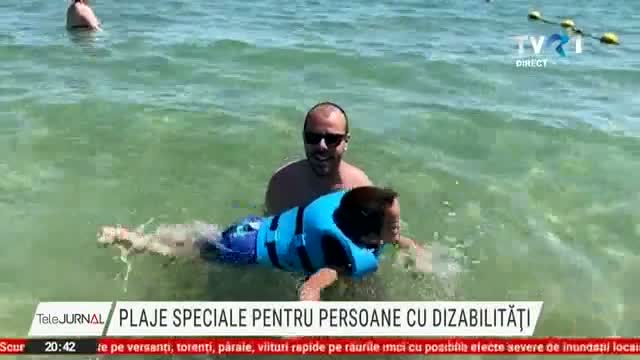 Plaje speciale pentru persoane cu dizabilităţi la Barcelona