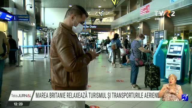 Marea Britanie relaxează turismul și transporturile aeriene