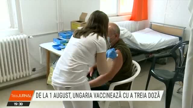 Ungaria vaccinează cu a treia doză