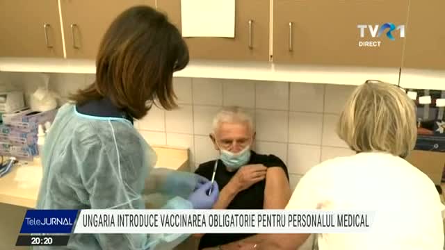 Ungaria introduce vaccinarea obligatorie pentru personalul medical 