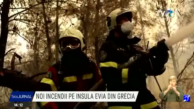 Noi incendii în Grecia