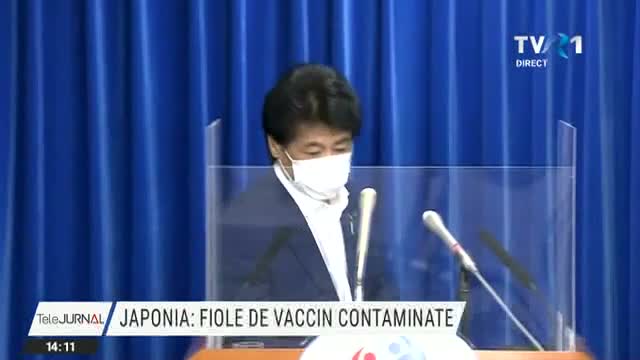 Japonia, fiole de vaccin contaminate