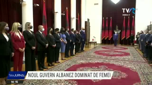 Noul guvern albanez, dominat de femei