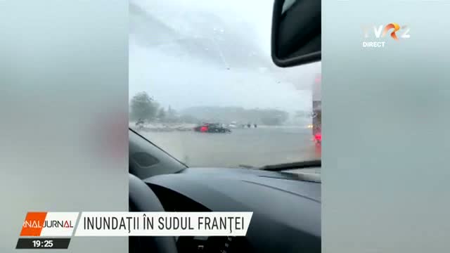 Inundații în sudul Franței
