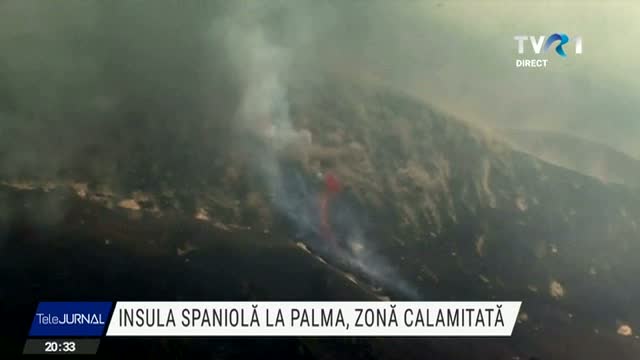 Insula La Palma, zonă calamitată