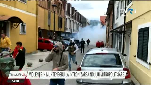 Proteste violente in Muntenegru