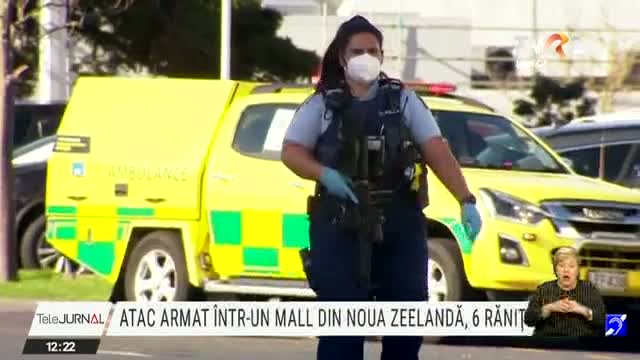 Atac armat într-un mall din Noua Zeelandă