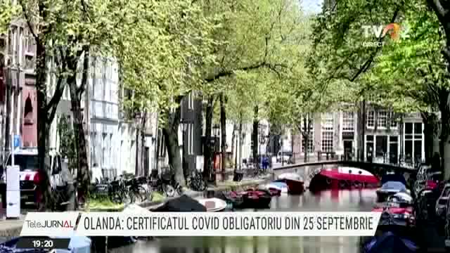 Olanda. Certificatul Covid, obligatoriu din 25 septembrie