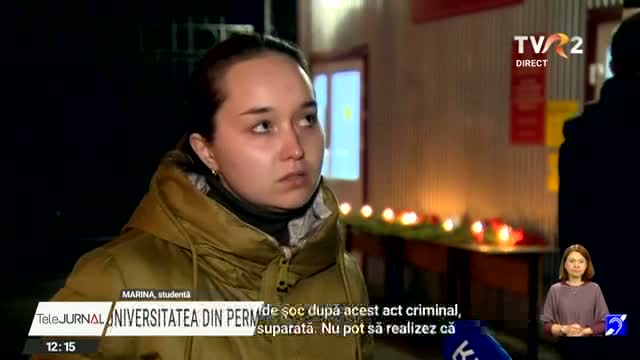Doliu după atacul armat de la universitatea din Perm