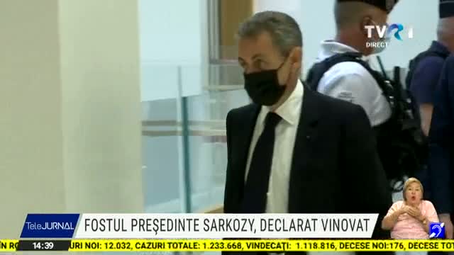Fostul președinte Sarkozy, declarat vinovat