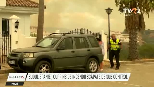 Incendii în sudul Spaniei