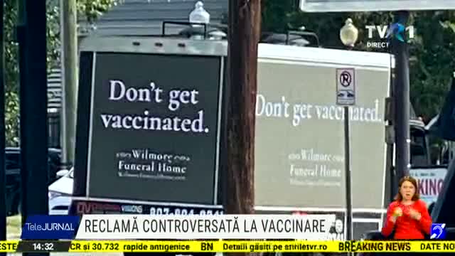 Reclamă controversată la vaccinare