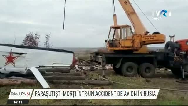 Avion prabusit in Rusia