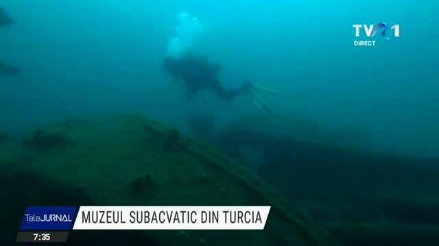 Muzeu subacvatic in Turcia