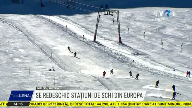 Se redeschid stațiunile de schi din Europa