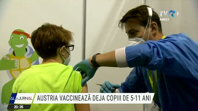 Austria vaccinează copiii