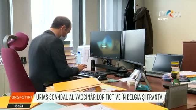Scandal uriaș al vaccinărilor fictive în Franța și Belgia