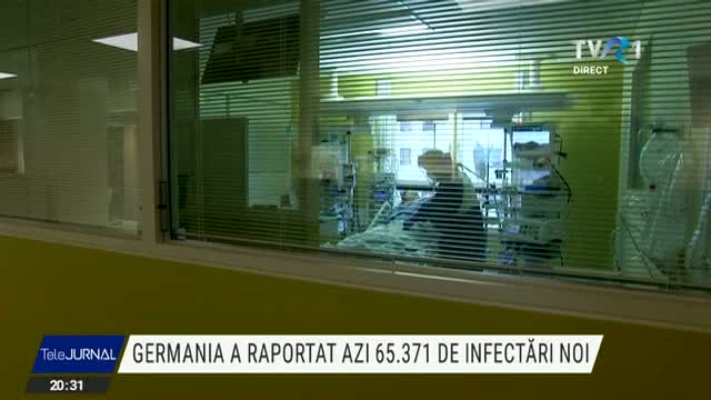 Germania a raportat peste 65 de mii de noi infectări
