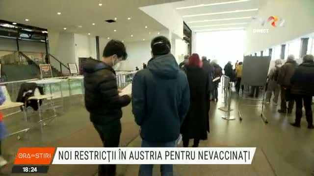 Restricții pentru nevaccinați în Austria și Grecia