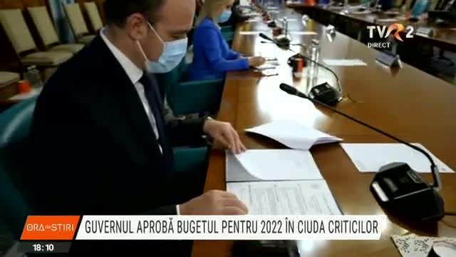 Guvernul aprobă bugetul pentru 2022 în ciuda criticilor