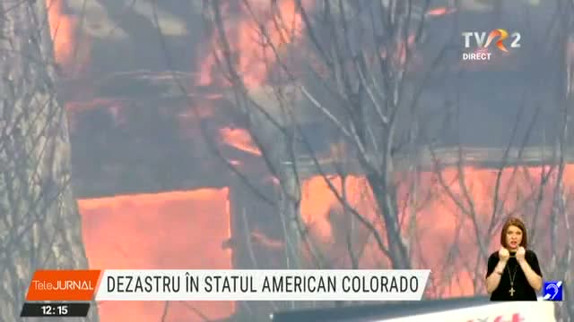Incendii fara precedent in Colorado