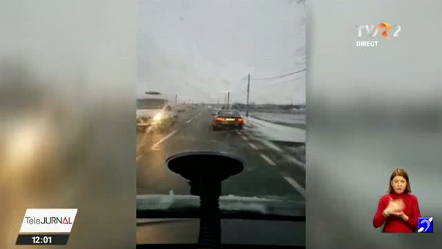 Șoferiță beată, prinsă după o cursă nebună în trafic