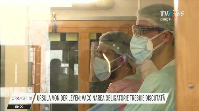 Ursula Von der Leyen: Vaccinarea obligatorie trebuie discutată