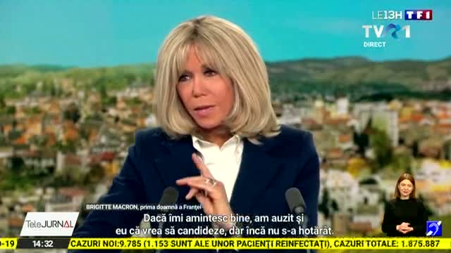 Brigitte Macron nu știe dacă soțul ei va candida