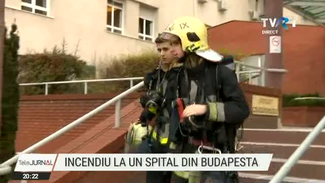 Incendiu la Budapesta