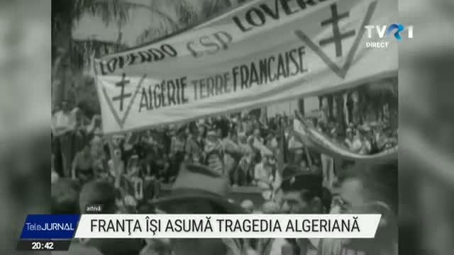 Franța își asumă tragedia algeriană