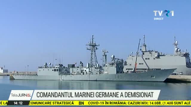 Comandantul marinei militare germane a demisionat 