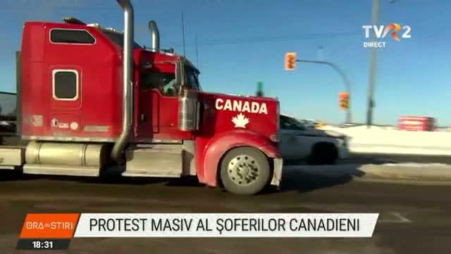 Protest al șoferilor canadieni
