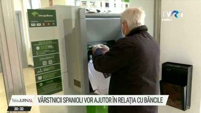 Vârstnicii spanioli vor ajutor în relația cu băncile. Corespondență de la Oana Dobrescu