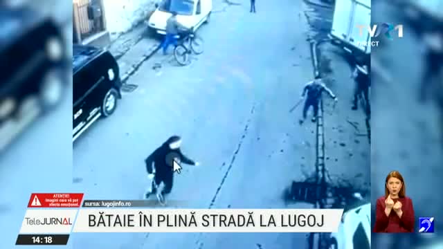 Bătaie în plină stradă la Lugoj