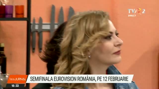 Semifinala Eurovision Romania, pe 12 februarie 