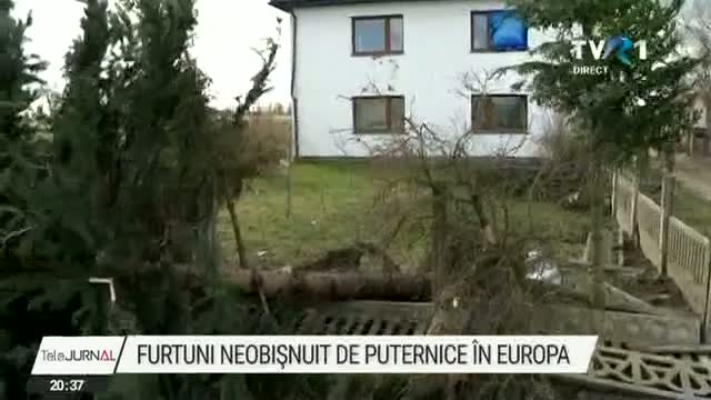 Furtuni in Europa