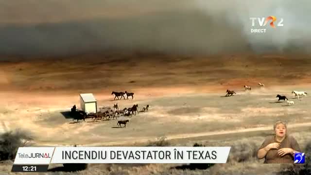 Incendiu in Texas
