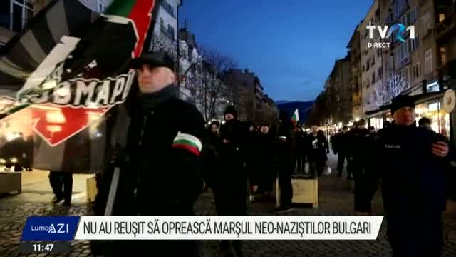 Marș neonazist la Sofia 