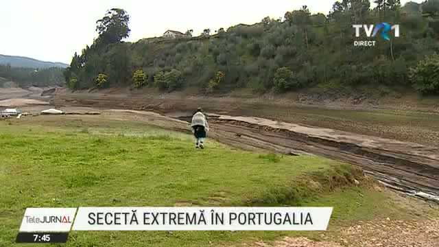Seceta extrema in Portugalia 