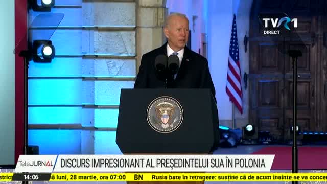 Biden, discurs impresionant