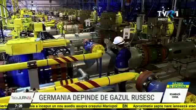 Germania depinde de gazul rusesc