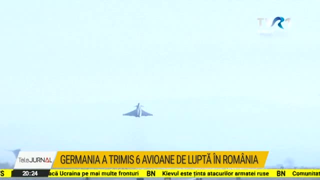 Germania a trimis șase avioane de luptă în România