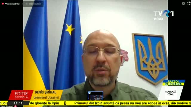 Premierul Ucrainei vorbește online Adunării Consiliului Europei