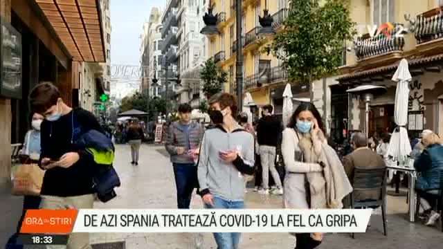 Spania tratează Covid-19 ca pe gripă
