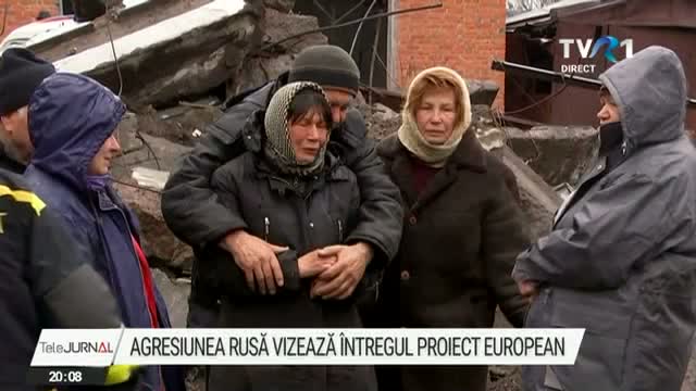 Zelenski: Agresiunea rusă vizează întregul proiect european